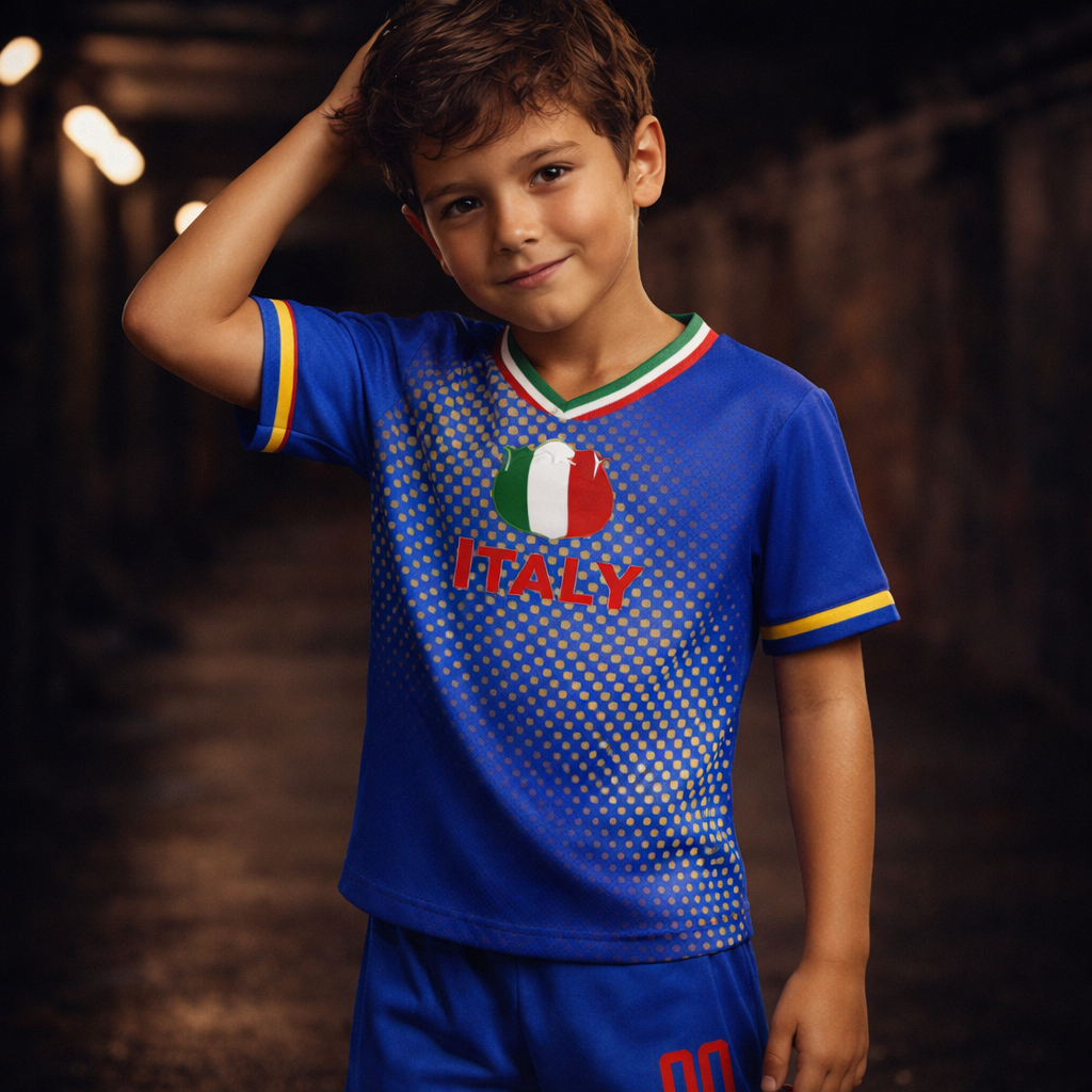 Equipamento Infantil Itália 2026 – Edição Especial - Image 2