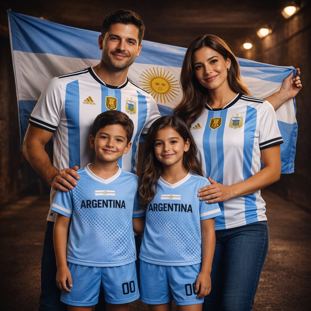 Kit Legado Argentina 2026 – Edição Família - Imagem 2