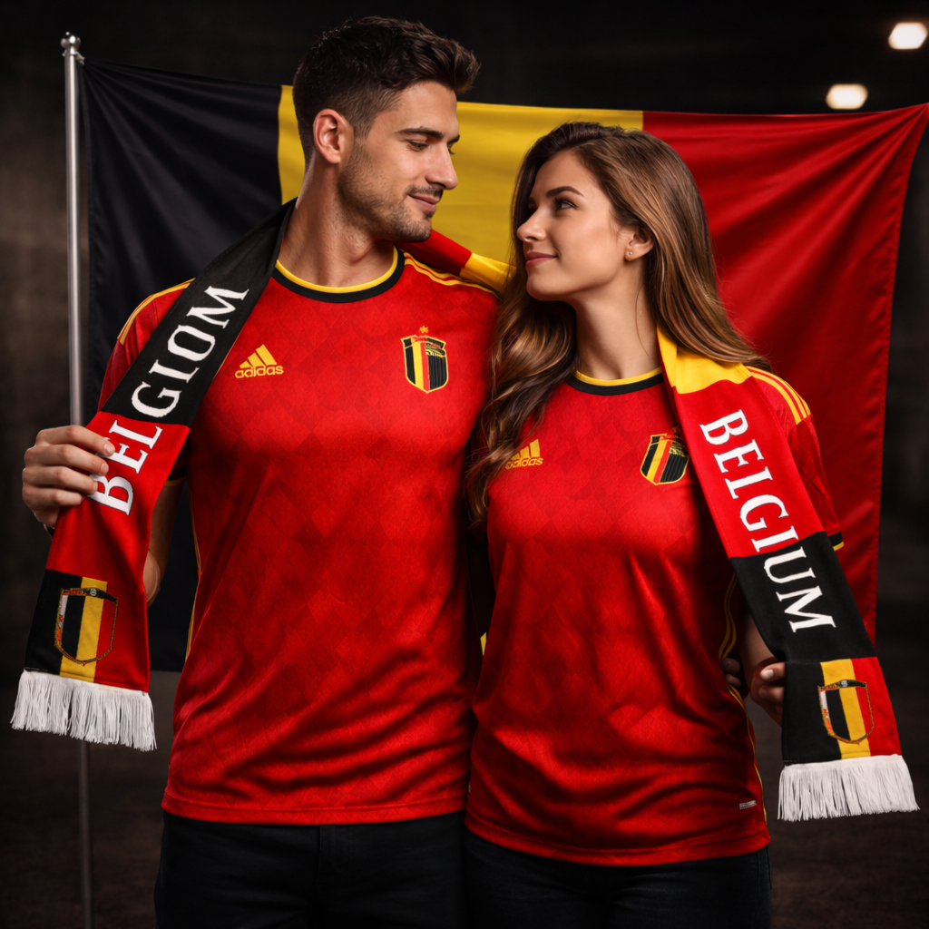 Kit União Nacional Bélgica 2026 - Edição Casal - Imagem 2