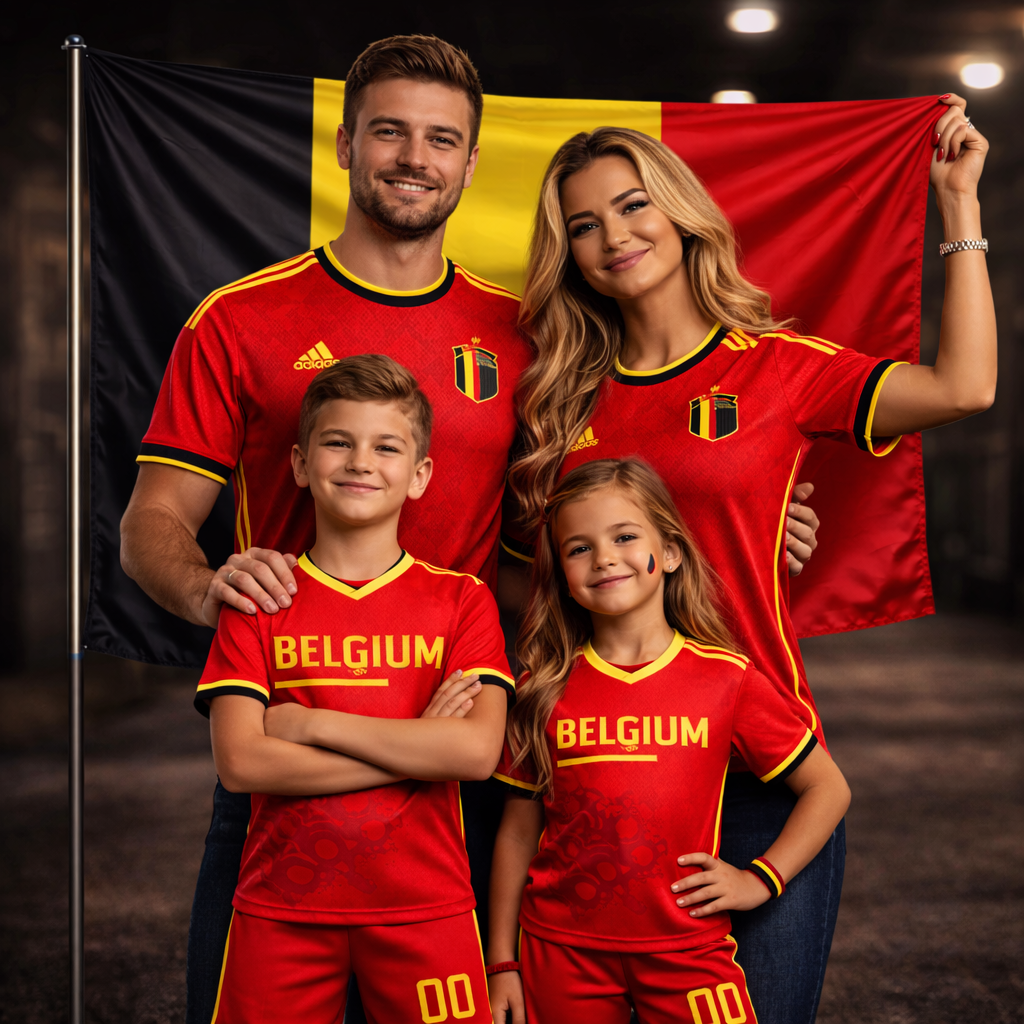 Kit Legado Bélgica 2026 – Edição Família - Imagem 2