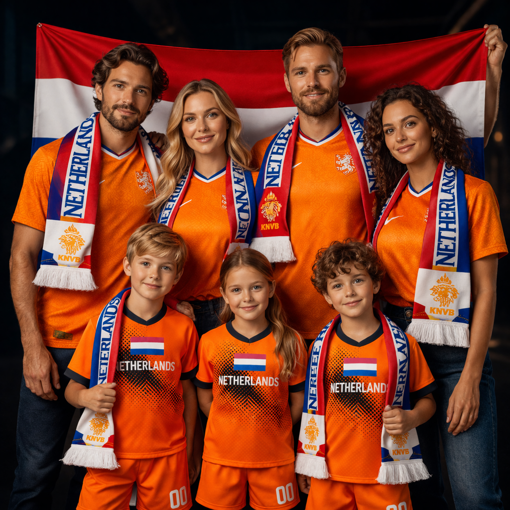 Kit União Nacional Holanda 2026 – Edição Tribo - Image 2