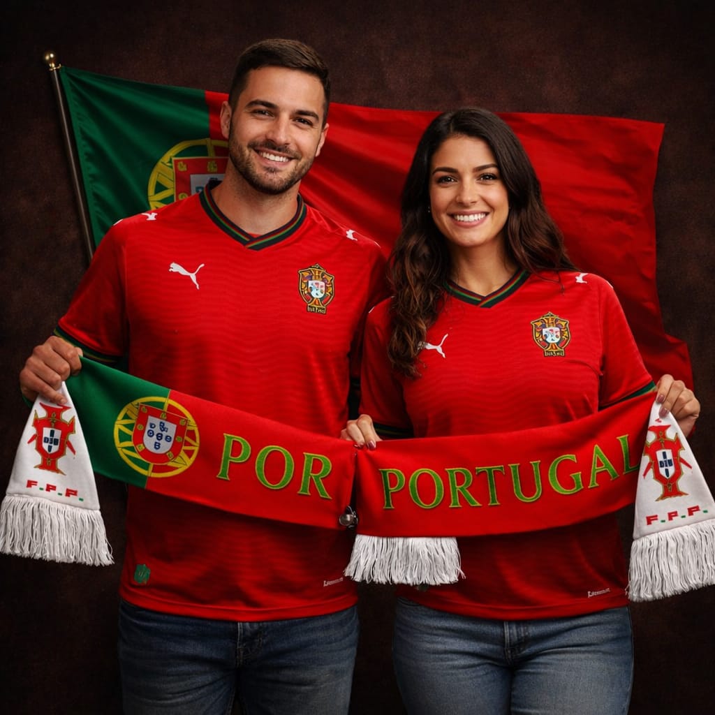 Kit União Nacional Portugal 2026 - Edição Casal - Imagem 2